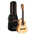 Ortega RQ38 klasszikus gitár, 1/2-es méret, natúr