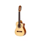 Ortega RQ38 klasszikus gitár, 1/2-es méret, natúr
