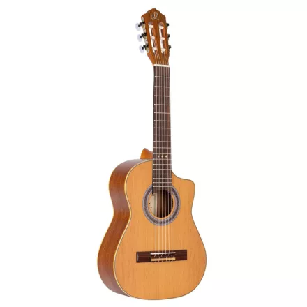 Ortega RQ39 klasszikus gitár, 1/2-es méret, natúr