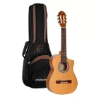 Ortega RQ39E elektro-klasszikus gitár, 1/2-es méret, natúr