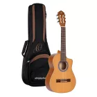 Ortega RQ39 klasszikus gitár, 1/2-es méret, natúr