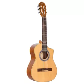 Ortega RQC25 klasszikus gitár, 1/2-es méret, natúr