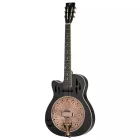 Ortega RRG40CE-DBK-L Rezonátoros gitár, balkezes, fekete
