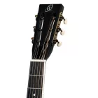 Ortega RRG40CE-DBK-L Rezonátoros gitár, balkezes, fekete
