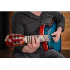 Ortega RTPDLX-FMA-L Elektro-klasszikus gitár, balkezes