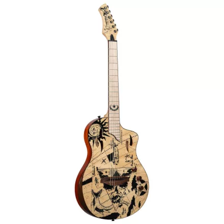 Ortega TourPlayer RTPG-LS2 elektro-klasszikus gitár, huzattal