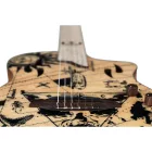 Ortega TourPlayer RTPG-LS2 elektro-klasszikus gitár, huzattal