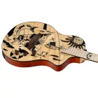 Ortega TourPlayer RTPG-LS2 elektro-klasszikus gitár, huzattal