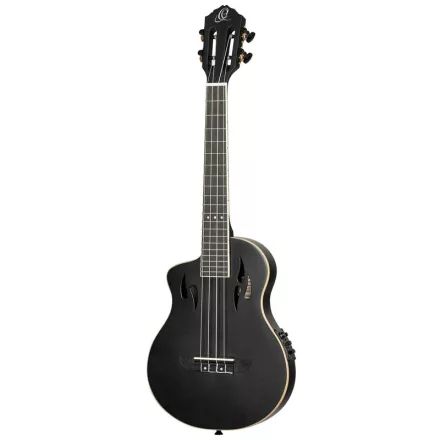 Ortega RTPS-U-SBK-L Tenor ukulele, balkezes, tokkal
