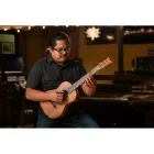Ortega RUACA-BA Bariton ukulele, natúr, tokkal