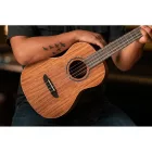 Ortega RUACA-BA Bariton ukulele, natúr, tokkal