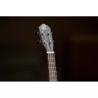Ortega RUCOAL-CE Koncert ukulele, fekete