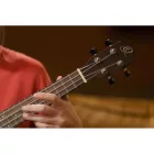 Ortega RUCOAL-CE Koncert ukulele, fekete