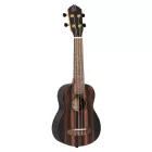 Ortega RUEB-SO Szoprán ukulele, tokkal