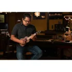Ortega RUEB-SO Szoprán ukulele, tokkal