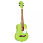 Ortega RUGA-GAP Ukulele, zöld, tokkal