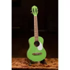 Ortega RUGA-GAP Ukulele, zöld, tokkal