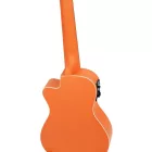 Ortega Halloween edition elektro-akusztikus koncert ukulele, Pumpkin Orange