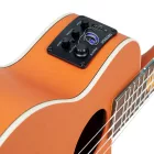 Ortega Halloween edition elektro-akusztikus koncert ukulele, Pumpkin Orange