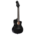 Ortega RUHZ-CE-SBK Koncert ukulele, fekete