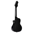 Ortega RUHZ-CE-SBK Koncert ukulele, fekete
