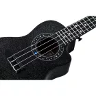 Ortega RUHZ-CE-STAR Koncert ukulele, fekete, tokkal