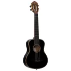 Ortega RUOX-TE Tenor ukulele, fekete, tokkal