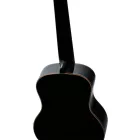 Ortega RUOX-TE Tenor ukulele, fekete, tokkal