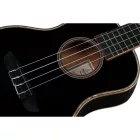 Ortega RUOX-TE Tenor ukulele, fekete, tokkal