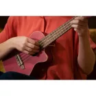 Ortega RURUBY-CE Koncert ukuele elektronikus előerősítővel, piros