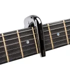 Ortega TNCAPOCV-BCR Gitár capo, ívelt, fekete króm