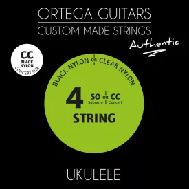 Ortega UKABK-CC Ukulele húrkészlet, 4 húros