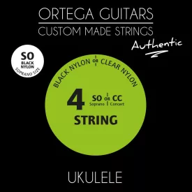 Ortega UKABK-SO Ukulele húrkészlet, 4 húros