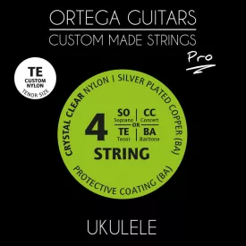 Ortega UKP-TE Ukulele húrkészlet, 4 húros