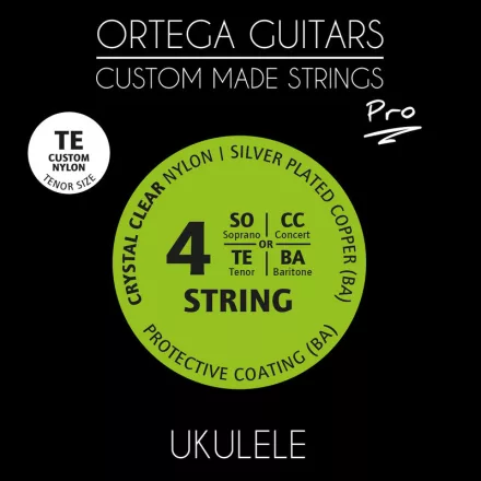 Ortega UKP-TE Ukulele húrkészlet, 4 húros