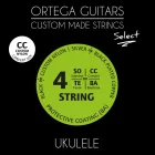 Ortega UKS-CC Ukulele húrkészlet, 4 húros