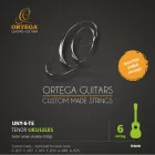 Ortega UNY-6-TE Ukulele húrkészlet, tenor, 6 húros
