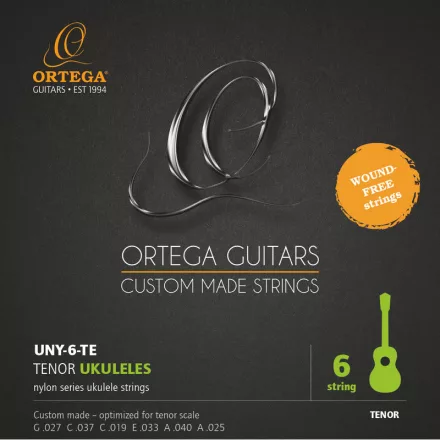 Ortega UNY-6-TE Ukulele húrkészlet, tenor, 6 húros