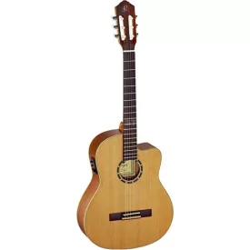 Ortega RCE131SN-L Balkezes elektro-klasszikus gitár, natúr