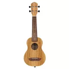 Ortega RFU10Z szoprán ukulele tokkal, natúr zebrafa