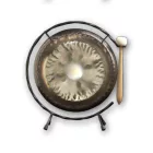 Paiste 13" Deco gong állvánnyal