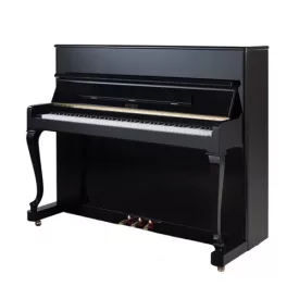   Petrof P118 D1 Demichippendale pianínó, fekete, magasfényű
