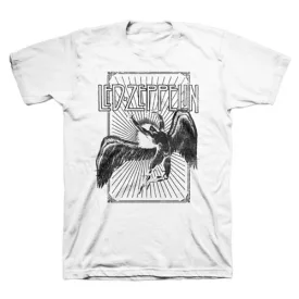 Led Zeppelin póló - Icarus Burst White - XL
