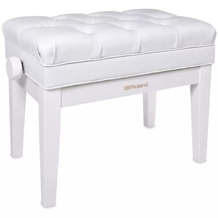 Roland RPB-500PW állítható zongoraszék tárolóval, fényes fehér