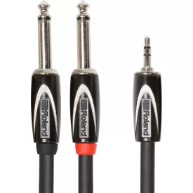   Roland RCC-15-3528V2 stereo kis jack - 2 mono nagy jack, 4.5 m