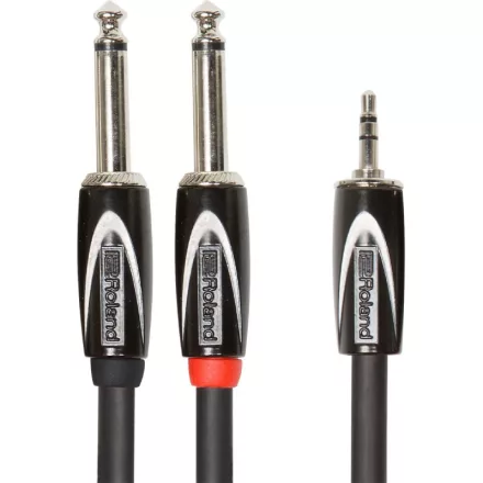 Roland RCC-15-3528V2 stereo kis jack - 2 mono nagy jack, 4.5 m