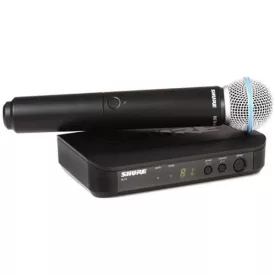   Shure BLX Vokál szett, vevő, kéziadó Beta58 mikrofonfejjel