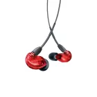 Shure SE215SPE-RD fülhallgató, cserélhető kábel, 3,5mm jack, piros