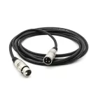 SILK ROAD mikrofonkábel, 9m, fekete, XLR-XLR