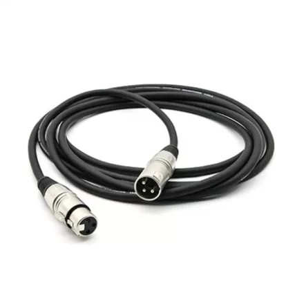 SILK ROAD mikrofonkábel, 9m, fekete, XLR-XLR